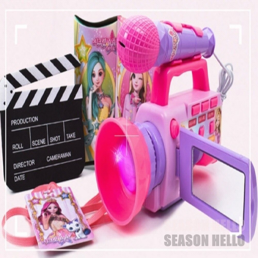 시즌헬로 협력사 오즈토이 쥬쥬 캠코더 방송국놀이 소꿉놀이세트 여아선물