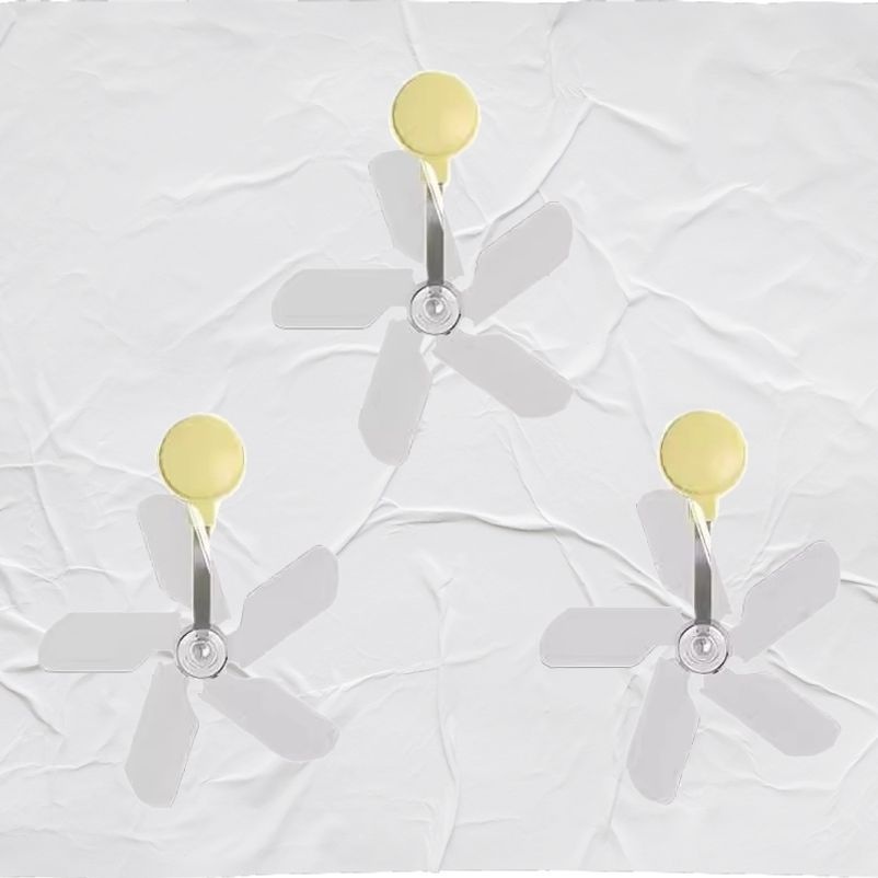 중국 OEM 소형 공기 순환팬 360도 회전 무동력 에어컨 실내 팬