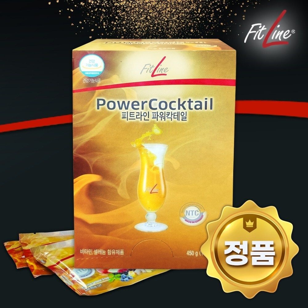 [파워칵테일 10월입고] 독일피엠PM 피트라인 파워칵테일 아침쥬스, 450g, 1개 + 금분칫솔