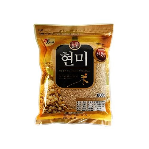[온누리7%혜택][햇사래] 좋은 알곡만을 선별하여 밥맛이 좋은 현미 (현미 800g×5봉)