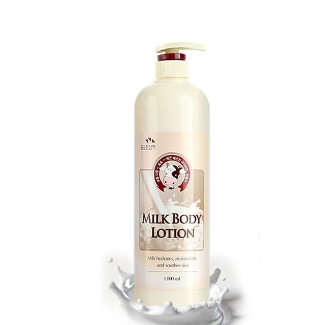 코스모코스 미샤 꽃을든남자 우유 바디 로션 1000ml 대용량/바디샤워