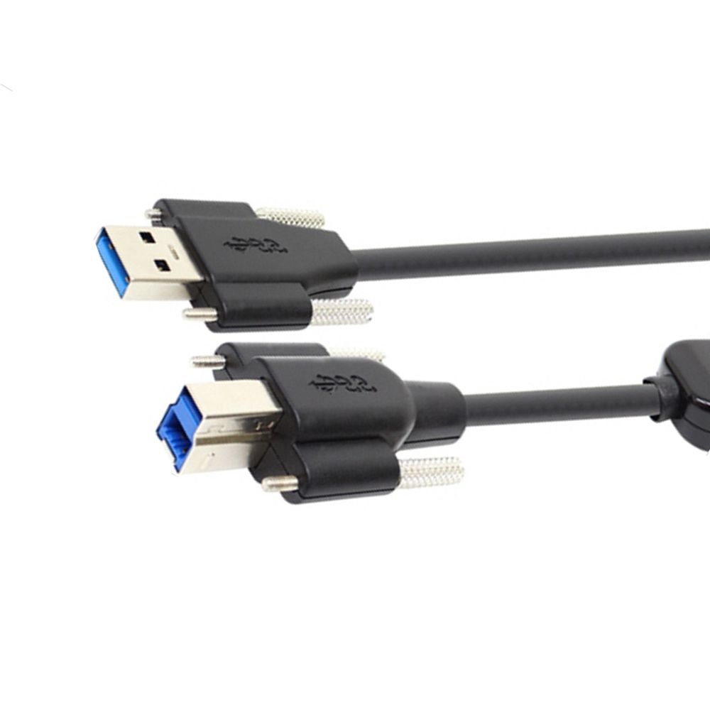 날마다 협력사 USB리피터케이블 AMBM고정형나사락포트 프린터장비연결선 10M