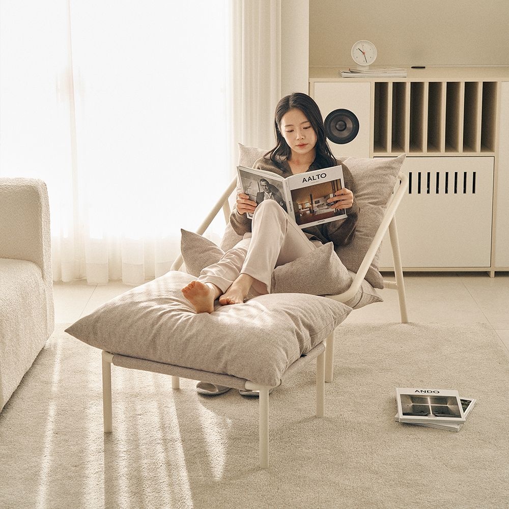 [4%+10%쿠폰+7%카드] 에이다 1인소파+소파 스툴 SET (3종 택1)