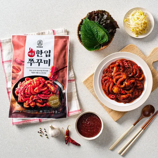 [APP전용] 피터씨마켓 매콤 한입 쭈꾸미 500g 5팩