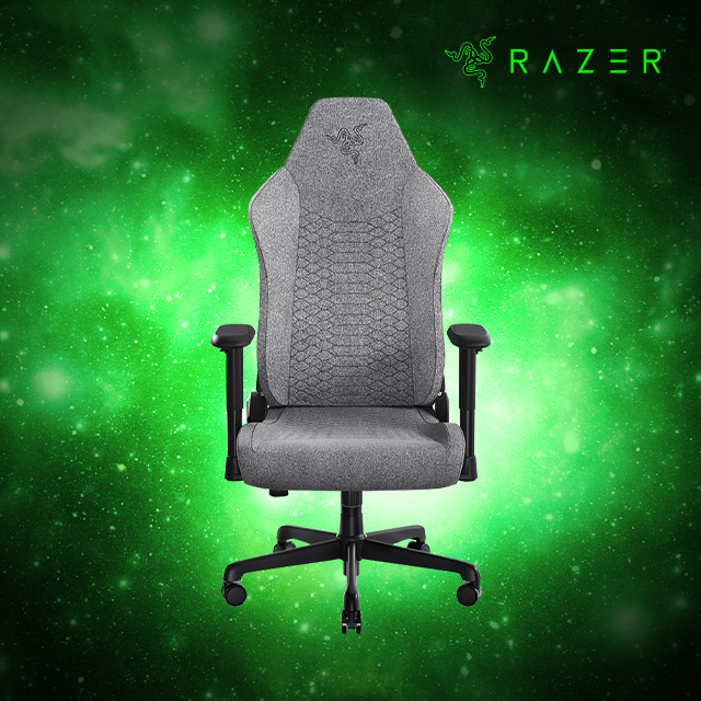 레이저코리아 이스커 V2 X 라이트 그레이 패브릭 게이밍 의자Razer Iskur V2 X Light Gray Fabric