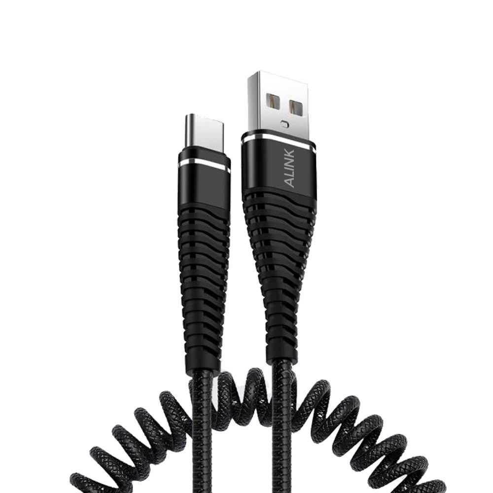 에이링크 아이폰  USB 호환 8핀 충전기 케이블 스프링 SPR-8-1