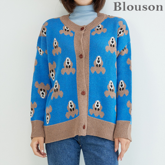 [한정수량/패플단독] 곰돌이쟈가드R가디건_B2210CD080C