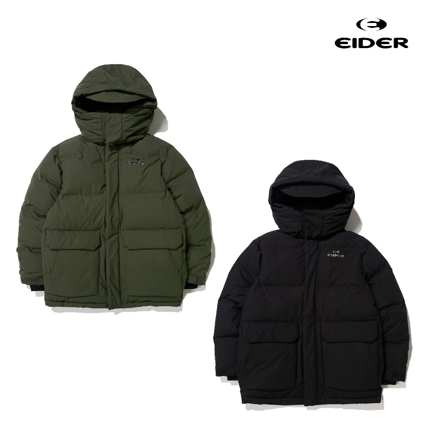 [롯데백화점] 아이더 스테롤 M 윈드스토퍼 미들기장 헤비 구스다운 남자헤비다운 DMW23510 LE1217437870