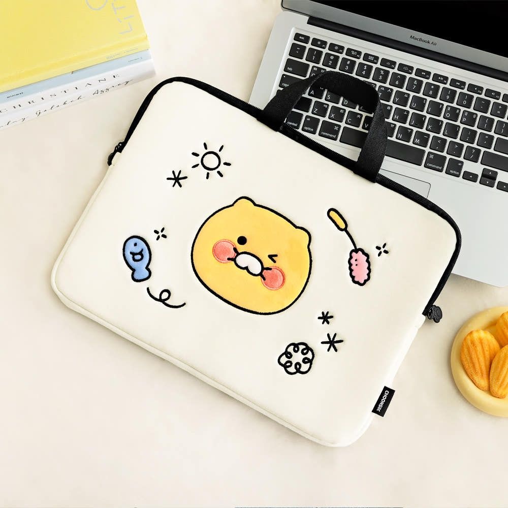 카카오프랜즈 춘식이 노트북 파우치 13인치  삼성 맥북 태블릿 아이패드 가방