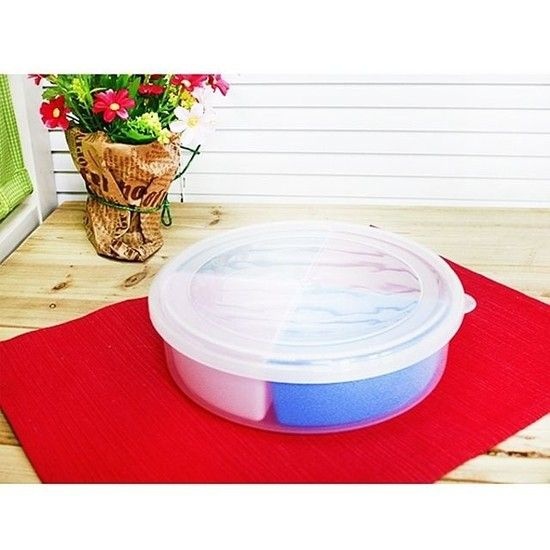 원형 밀폐용기 분리형 밀폐력 반찬통 용기 과자통 모던주방 야채보관함 야채보관용기