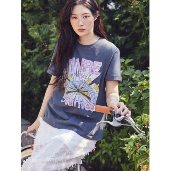 ON&ON 비비드 아트웍 티셔츠 NEW5ME335 746287