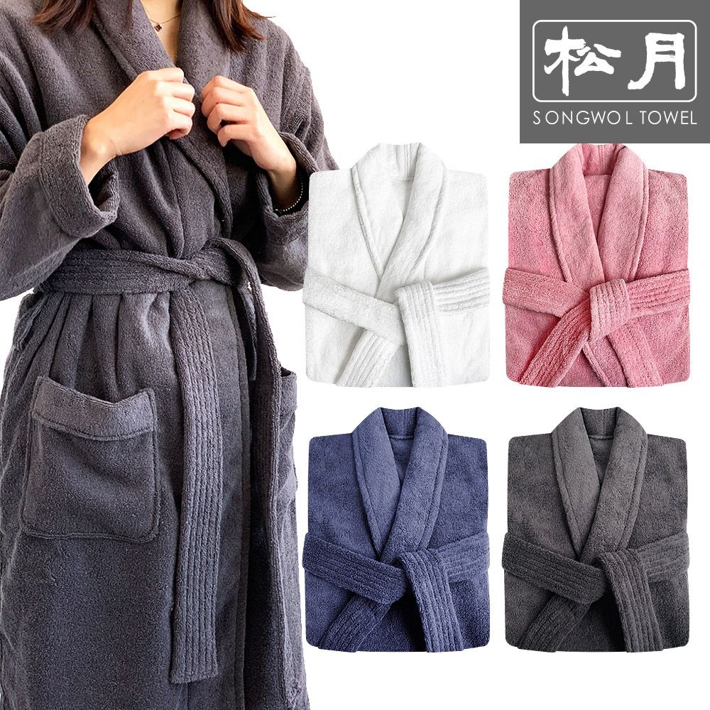 송월타올 호텔 프리미엄 고중량 가운 4COL (M,XL)