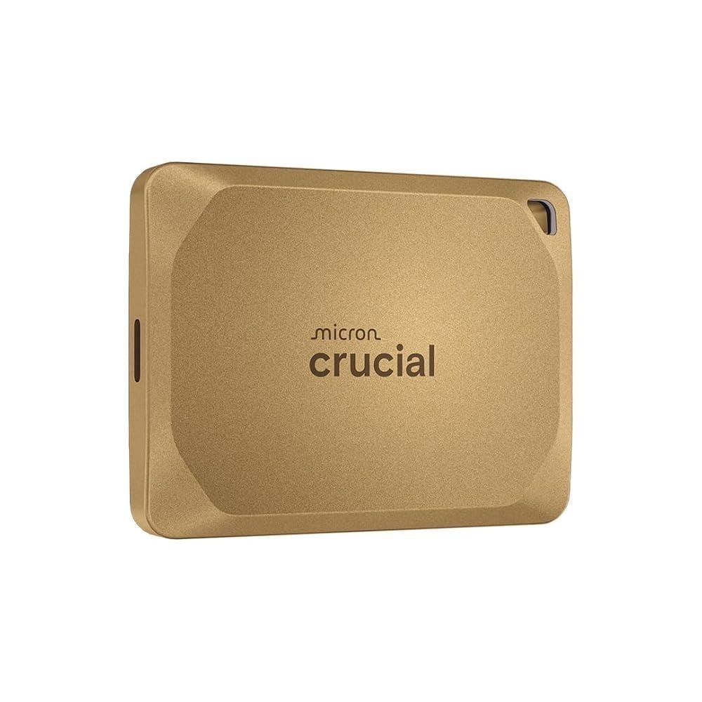 [해외] 크루셜 Crucial X10 Pro 1TB 휴대용 SSD, 최대 2100MB/s 읽기, 2000MB/s 쓰기, 3.2 USB-C, 외장 솔리드 스테이트 드라이브, PC 및
