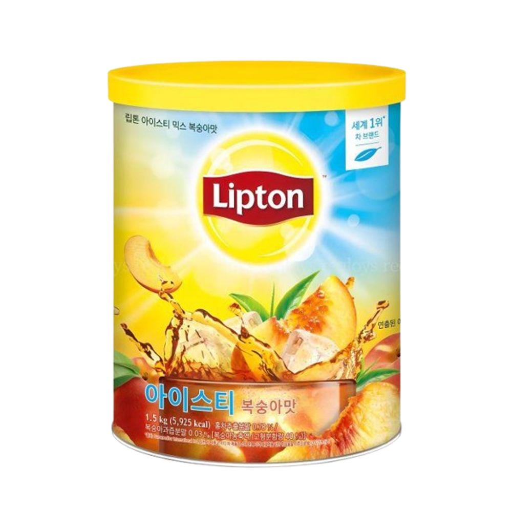 립톤 립톤 아이스티 복숭아맛 분말 1.5kg, 1개