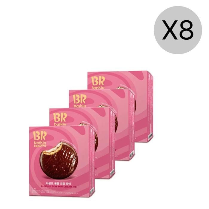 배스킨라빈스 아몬드봉봉 파이 12개 32박스 초코파이
