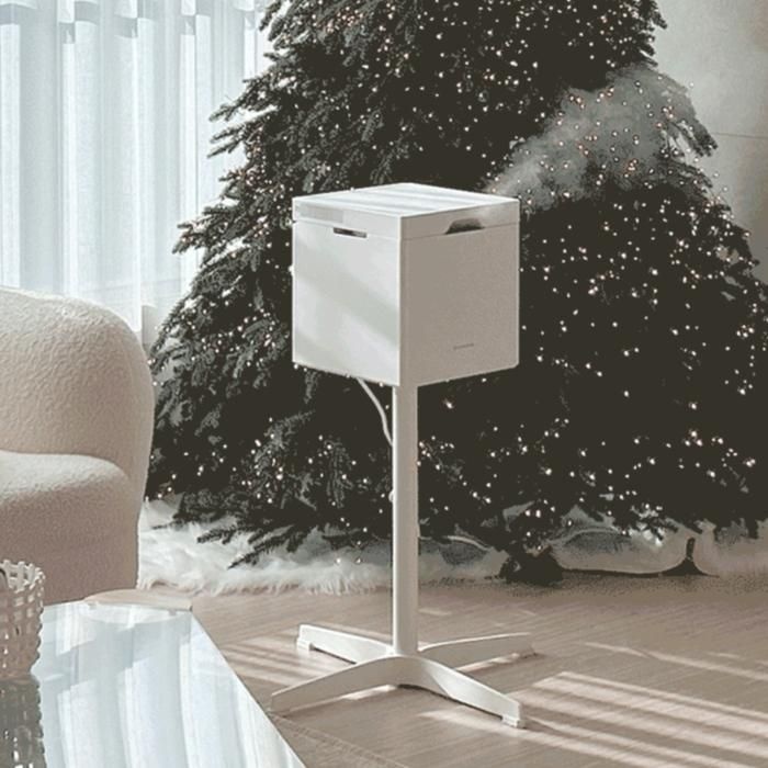 헬스앤바이오 케어팟 대용량 가습기 스텐 거실 가정용 스탠드 WHITE