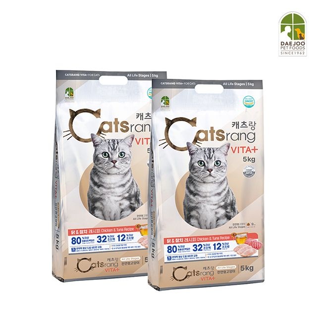 캐츠랑 전연령용 5kg 2개 / 비타플러스/무료배송