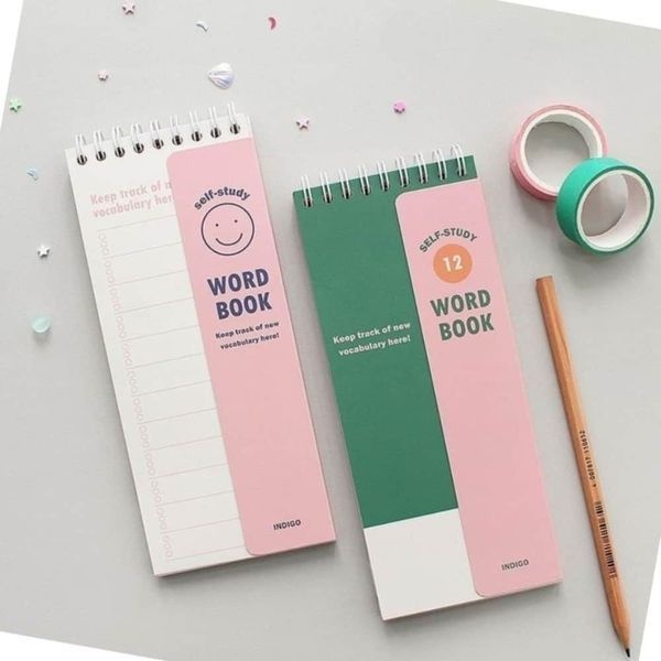 에이치플러스몰 [하프클럽]휴대용 단어장 카드 외국어 학습 자료 미니 단어집