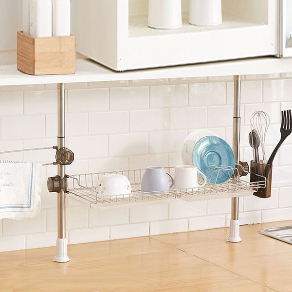 [하프클럽]기둥식주방선반 주방기기 싱크대정리 기둥식싱크선반