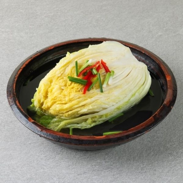 농산물로 만든 전라도 백김치 1kg 국내산 맛난백김치