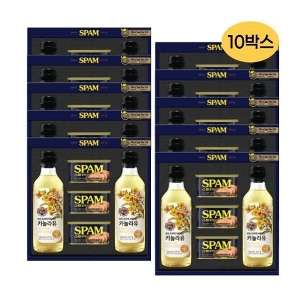 [CJ제일제당] 스팸고급유 7호 x 10박스, 스팸 클래식 200g ...