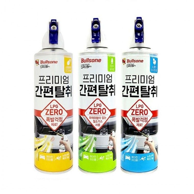 국내산  살라딘  에어컨 히터 냄새 곰팡이 세균 훈증캔 악취 제거 자동차 공조기 관리 실내 탈취제 용품