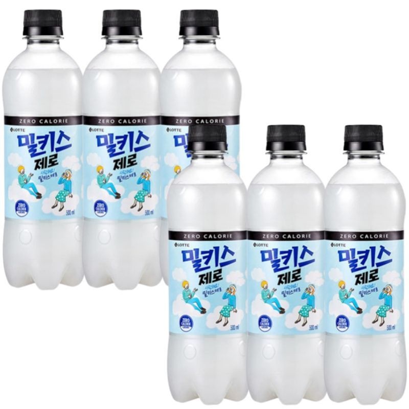 밀키스 제로 500ml 6개 탄산음료