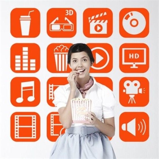 아트박스/꾸밈 ip247-극장영화 아이콘