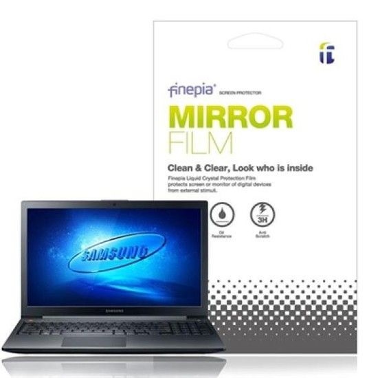 아트박스/파인피아 [삼성]노트북3 NT300E4S-KD1A용 Mirror(미러) 액정보호필름+올레포빅필름