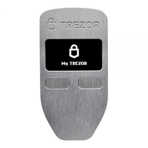 Trezor [해외] Trezor Model One - 암호화폐 하드웨어 지갑 비트코인, 이더리움, ERC20을 위한 가장 신뢰할 수 있는 콜드 스토리지 블랙
