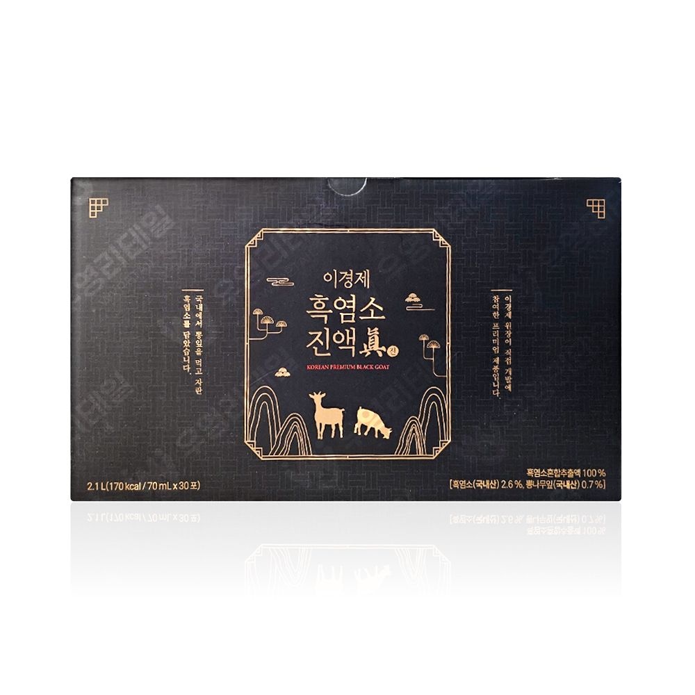 래오이경제 이경제 흑염소진액 진 70ml x 30포 x 1박스 WY