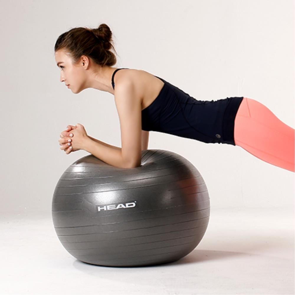 성인 허리통증 자세교정 재활운동용 그레이 짐볼 유산소다이어트 힙쓰러스트 유도장