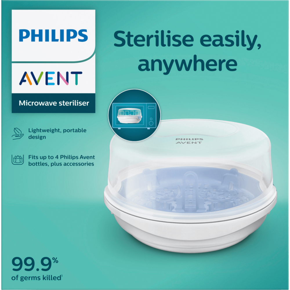 [해외] 필립스 Philips 아벤트 젖병 안티세균기 전자레인지용 살균기 1개
