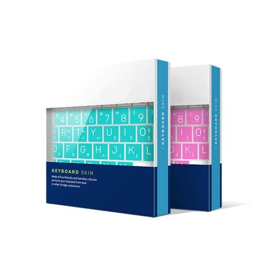 아트박스/파인피아 NT950XDY-A38A WIN10용 말싸미 마카롱 문자키스킨_B타입