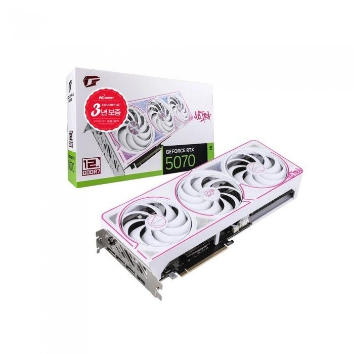 COLORFUL iGame 지포스 RTX 5070 ULTRA OC White D7 12GB 피씨디렉트