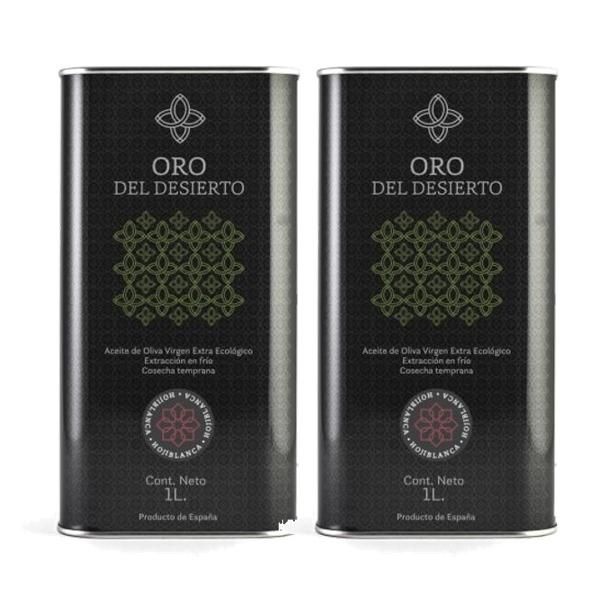 오로 델 데시에르토 오히블랑카 엑스트라 버진 올리브 오일 알메리아 1L 2개