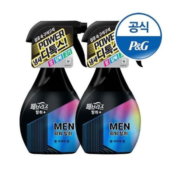 페브리즈 [하프클럽]페브리즈 포맨 섬유탈취제 370ml 2개