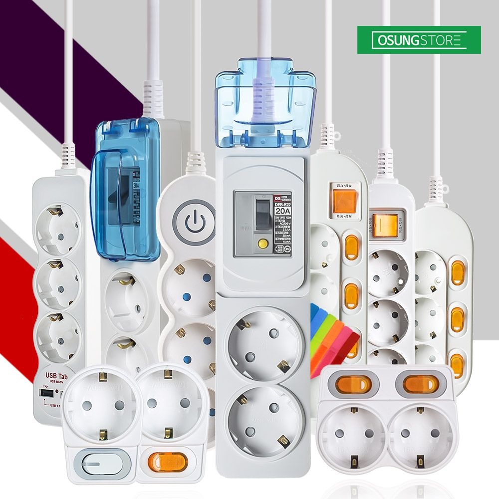 멀티탭 콘센트 모음전 USB 개별 고용량 코드 연장선 1구 2구 3구 4구 5구 6구