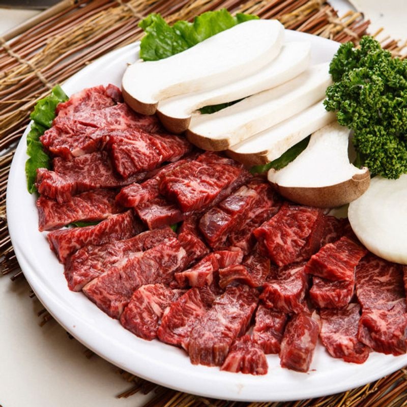 늘바른 고기1kg+냉면5인분+비빔5인분/호주산 안창살200g5팩+냉면2kg+동치미육수5봉+양념장40g5봉외 택1(막국수,쫄면)