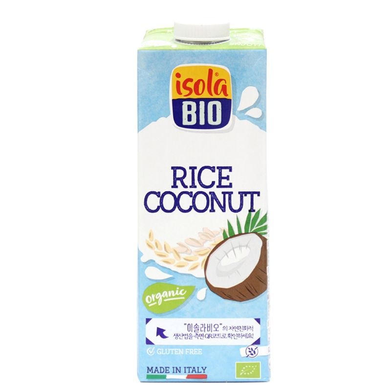 이솔라비오 유기농 쌀 코코넛 우유대체 음료 1L
