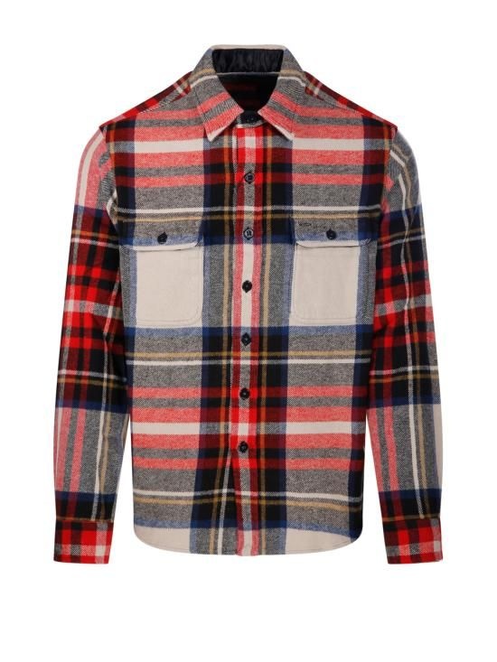 폴로 랄프로렌 퍼퓸 25FW 랄프 로렌 긴팔 셔츠 710981126001 7003 CREAM RED MULTI