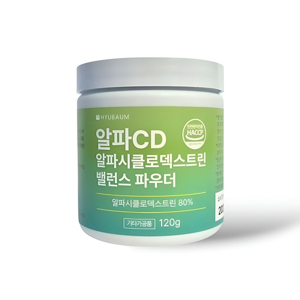 휴바움 알파CD 알파시클로덱스트린 알파시디 밸런스 파우더