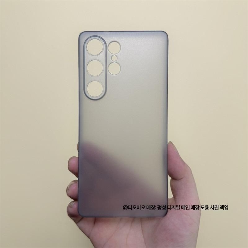 [해외] 삼성 갤럭시 Z플립5 실리콘 핸드폰 케이스 낙하 방지 초박형 커버 심플 블랙 그레이 디자인 휴대폰 보호 커버