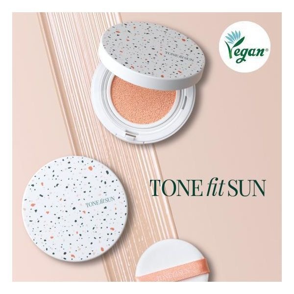 얇착쿠션/다크닝제로 톤핏선 비건 선쿠션 2종 택1 핑베톤업/베베톤업 SPF50+ PA++++ 203502