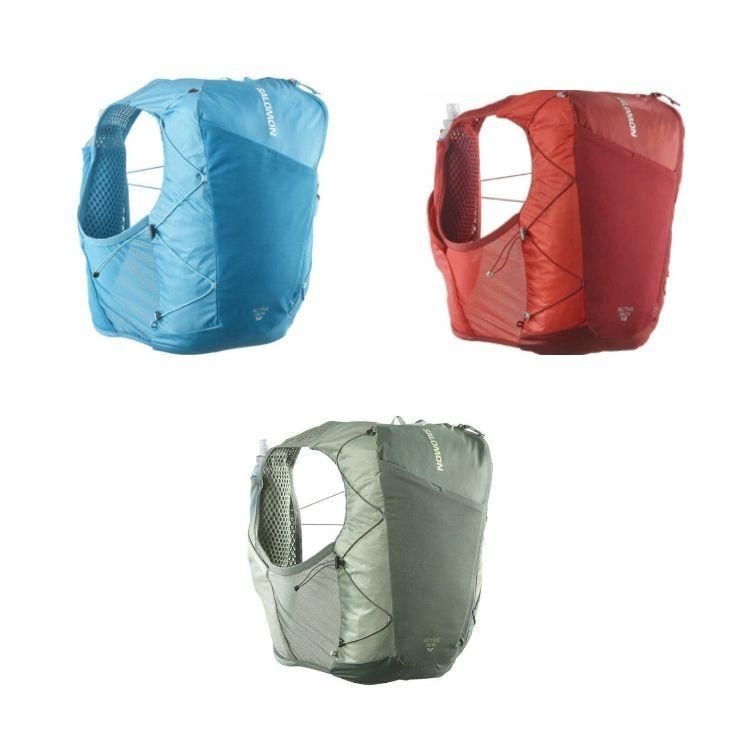 [해외] 살로몬 액티브 스킨 12 러닝조끼 선물 마라톤 등산 장거리 경량