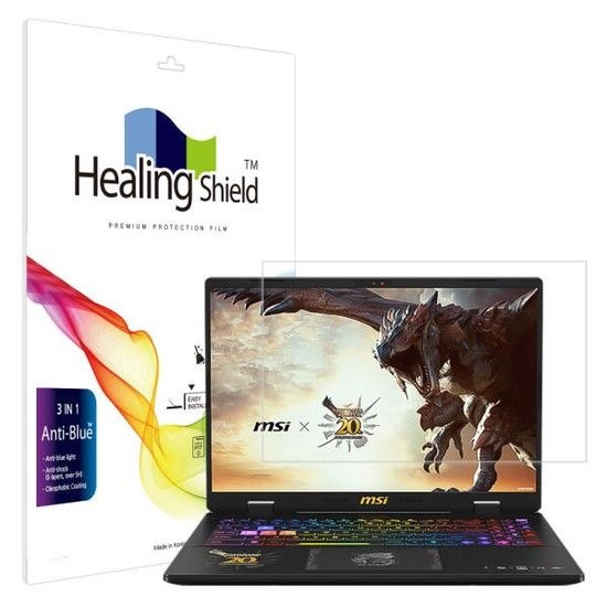 없음 아트박스/힐링쉴드 크로스헤어16HX몬헌에디션D14V 블루라이트차단필름