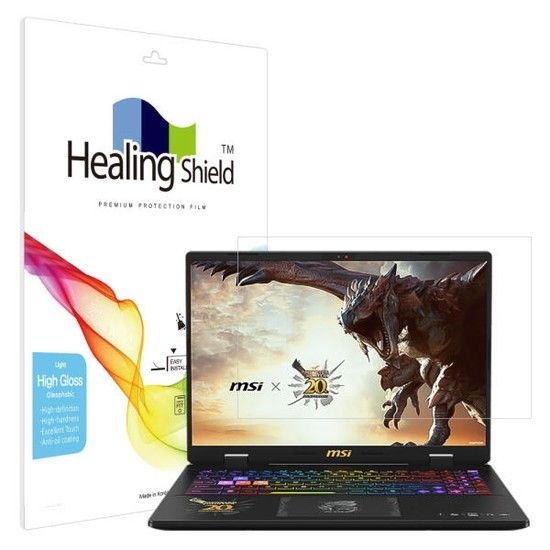 없음 아트박스/힐링쉴드 크로스헤어16HX몬헌에디션D14V 올레포빅 Light필름