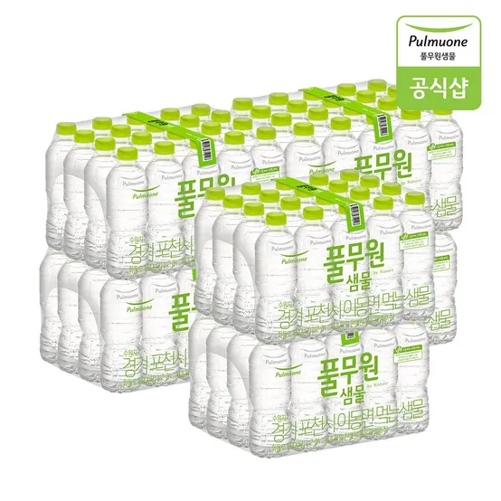 풀무원 샘물 생수 500mL X 120병