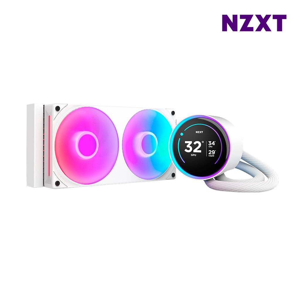 NZXT KRAKEN ELITE V2 240 RGB 화이트 CPU쿨러 수냉쿨러