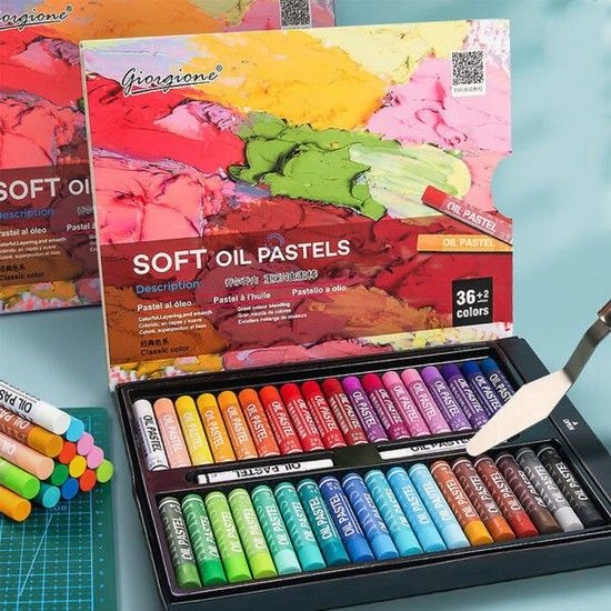 아트박스/호사문구 [아트필드] 아티스트 소프트 오일 파스텔 48색